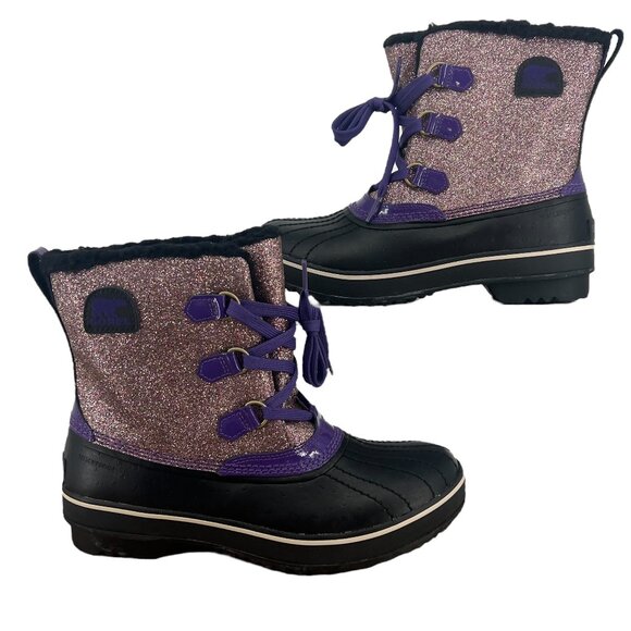 Sorel Youth Tivoli - Glitter Boot 7Y - Picture 3 of 8